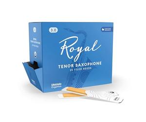 D'Addario Royal Cañas Sax Tenor Fuerza 3, Paq. 25