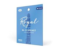 Rico Royal 2.5 Strength Reeds for Bb Clarinet (Pack of 3)