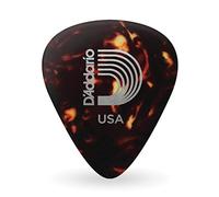 D'Addario Shell-Color Celluloid Guitar Picks, 25 pack, Light