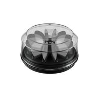 D'Addario Soporte para púas de Guitarra 360, Funda para hasta 12 púas, Tapa Transparente, Regalo para músicos