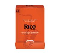 D'Addario Tenor Saxophone Reeds, Strength 2.0, 50-pack