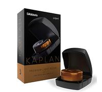 D'Addario Violin Rosin - Cello Rosin - Kaplan Premium Light Rosin with Case for Violin, Viola and Cello, Claro