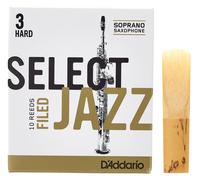 DAddario Woodwinds Select Jazz Filed Soprano 3H