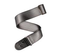 D'Addario Woven Guitar Strap - Guitar Accessories - Electric Guitar Strap, Acoustic Guitar Strap, Acoustic Electric Guitar Strap & Bass Guitar Strap - Silver