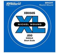 D'Addario XB050S Nickel Wound Bass Guitar Single String, Long Scale, .050