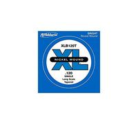D'Addario XB120T Nickel Wound Bass Guitar Single String, Long Scale, .120, Tapered