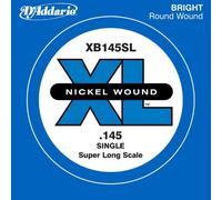 D'Addario XB145SL .145 Nickel Wound Super Long Scale Single String for Bass Guitar