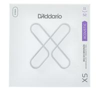 D'Addario Cuerdas para guitarra acústica, XS 80/20 con revestimiento de bronce, XSABR1152-3P, calibre de luz personalizado 11-52, juego de 6 cuerdas, paquete de 3