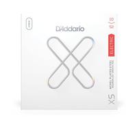 D'Addario XSE1052-3P Cuerdas de guitarra eléctrica con revestimiento de níquel XS. Máxima vida útil con tacto suave y tono excepcional. Para guitarras de 6 cuerdas. 10-52. Light Top/Heavy Bottom,