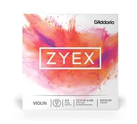 D'Addario Zyex 4/4 Scale Medium Tension Single Aluminum D String for Violin