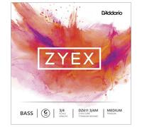 D'Addario Zyex 3/4 Scale Medium Tension Bass Single G String