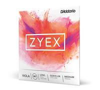 D'Addario Zyex Long Scale Medium Tension Viola String Set