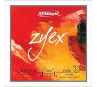 D'Addario Zyex Viola C 10Blk Long Med (DZ414LM-B10)