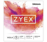 D'Addario Zyex Long Scale Medium Tension Single G String for Viola