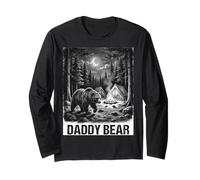 Daddy Bear Family - Regalos para el día del Padre a Juego para Hombres Manga Larga
