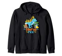 Daddy Dad Saurus Rex dinosaurio Dino para padre Sudadera con Capucha
