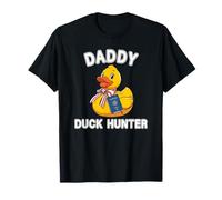 Daddy Duck Hunter Cruise Duck Buscando Diversión Camiseta