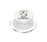 Daddy Goose Is On Loose, Divertido diseño de Pato con Vibraciones veraniegas PopSockets PopGrip para MagSafe