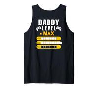 Daddy Level Max Strength Bad Brokes Sleep Gamer ART ON BACK Camiseta sin Mangas