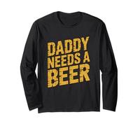 Daddy Needs A Beer Manga Larga
