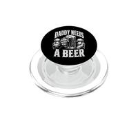 Daddy Needs A Beer Muscular Dad Día del Padre Divertido PopSockets PopGrip para MagSafe
