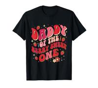 Daddy of The Berry Sweet One Strawberry 1st Birthday matchin Camiseta