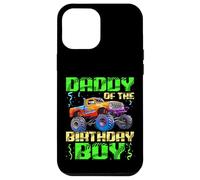 Daddy of The Birthday Boy Monster Truck Bday Celebraciones Carcasa para iPhone 12 Pro MAX