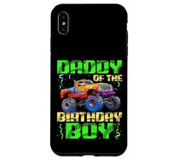 Daddy of The Birthday Boy Monster Truck Bday Celebraciones Carcasa para iPhone XS MAX