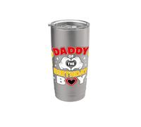 Daddy of The Birthday Boy Shirt Matching Dad Son Family Bday Vaso térmico de acero inoxidable de doble pared