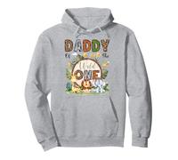 Daddy of The Wild One 1er Cumpleaños Niño Safari Jungle Sudadera con Capucha