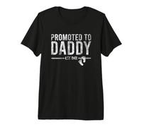 Daddy Promoted to Daddy for The Best Papa. Camiseta Premium