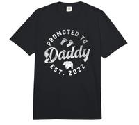Daddy Promoted to Daddy for The Best Papa. Comfort Colors Adult Heavyweight T-Shirt