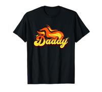 Daddy Retro Gay Bear Orgullo Llama Diseño Gráfico Camiseta