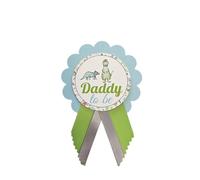 Daddy to Be Pin Dinosaurio Baby Shower Pin para los padres a usar, azul y verde TRex It's a Boy Baby Sprinkle