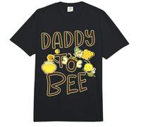 Daddy To Bee Baby Reveal Anuncio Esperando Papá Comfort Colors Adult Heavyweight T-Shirt