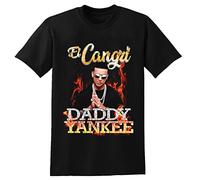 Daddy Yankee El Cangri Reggaeton T-Shirt Men's Unisex tee T-Shirt Black XL