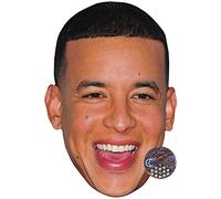 Daddy Yankee Mascaras de personajes famosos, caras de carton