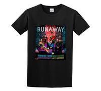 Daddy Yankeev Runaway Unisex Printed T-Shirt Mens Black tee Shirt S