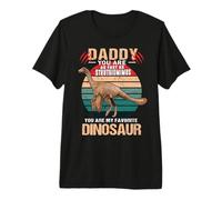 Daddy You Are As Fast As Struthiomimus Dinosaur Fathers Day Camiseta Premium