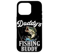 Daddy'S Fishing Buddy Funny Cita Fisherman Papa Boys Girls Carcasa para iPhone 16 Pro