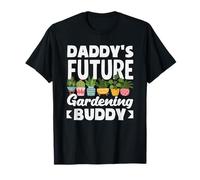 Daddy'S Future Gardening Buddy, Divertido Amante de Las Plantas Camiseta