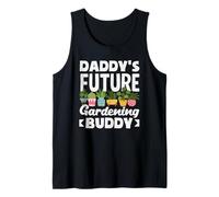 Daddy'S Future Gardening Buddy, Divertido Amante de Las Plantas Camiseta sin Mangas