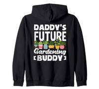 Daddy'S Future Gardening Buddy, Divertido Amante de Las Plantas Sudadera con Capucha