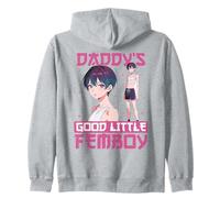 Daddy'S Good Little Femboy Anime Boy Estética Sudadera con Capucha