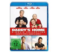 Daddy's Home 1 + 2 (Blu-ray) Wahlberg Mark Ferrell Will Cardellini Linda Gibson