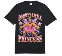Daddy'S Little Princess Buff Gym Dad es Divertido Comfort Colors Adult Heavyweight T-Shirt