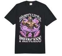 Daddys Little Princess Morsa Gym Dad Funny Comfort Colors Adult Heavyweight T-Shirt