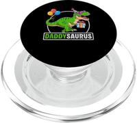 Daddysaurus T-Rex Dinosaur Dad Saurus Family Matching PopSockets PopGrip para MagSafe