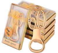 DADEA 36 abridores de botellas dorados para fiesta de cumpleaños 60, regalos de 60 aniversario para invitados, abrebotellas de cerveza para fiestas de cumpleaños, regalos de recuerdo (60, 36 unidades)