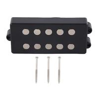DADEa Pastillas de Guitarra Eléctrica, 5 Cuerdas de Metal con Sonido Claro, Pastilla de Guitarra Profesional de Doble Bobina, Pastillas de bajo Fáciles de Instalar, Piezas de Guitarra Eléctrica de Man